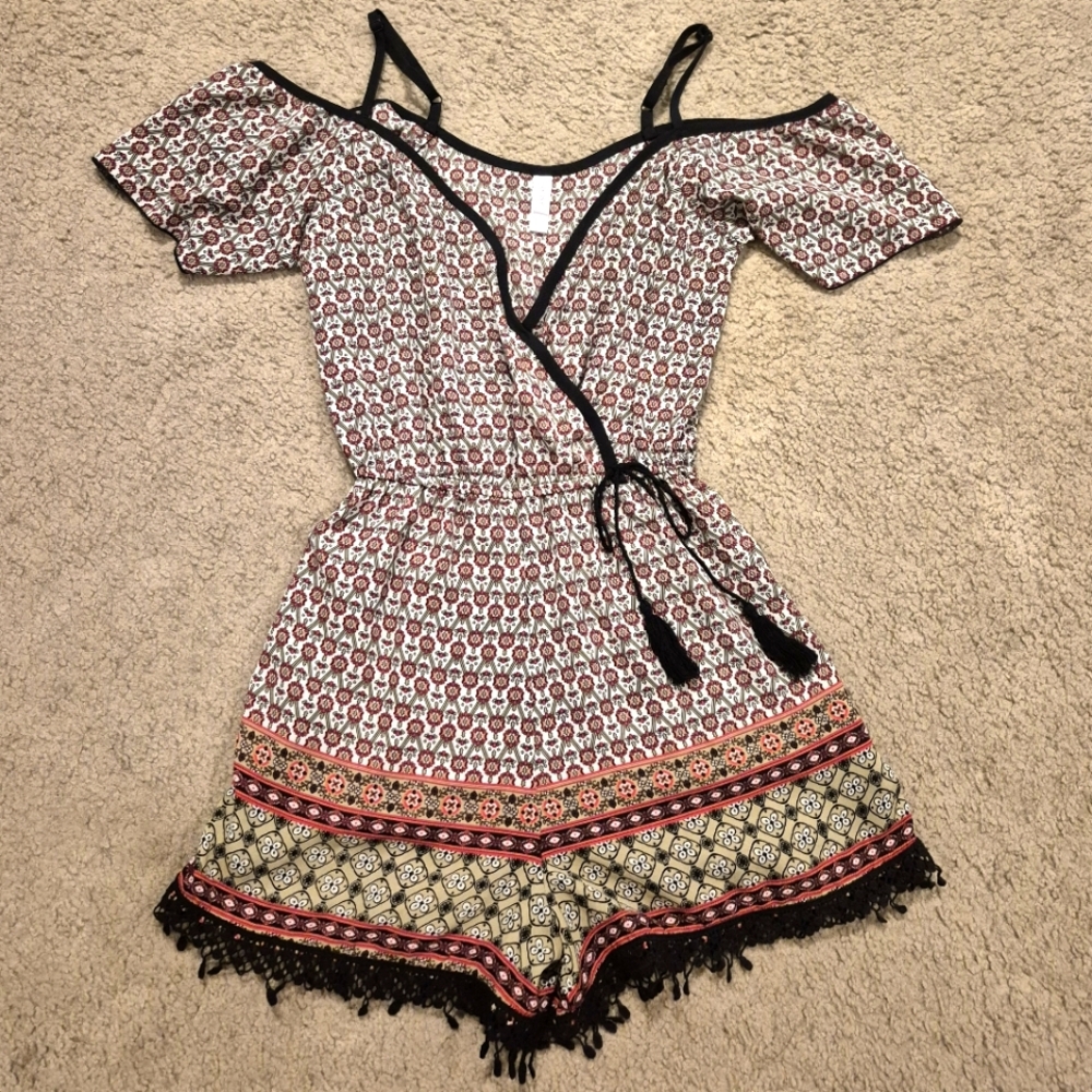 NWOT Xhilaration Boho Romper | Women's XS